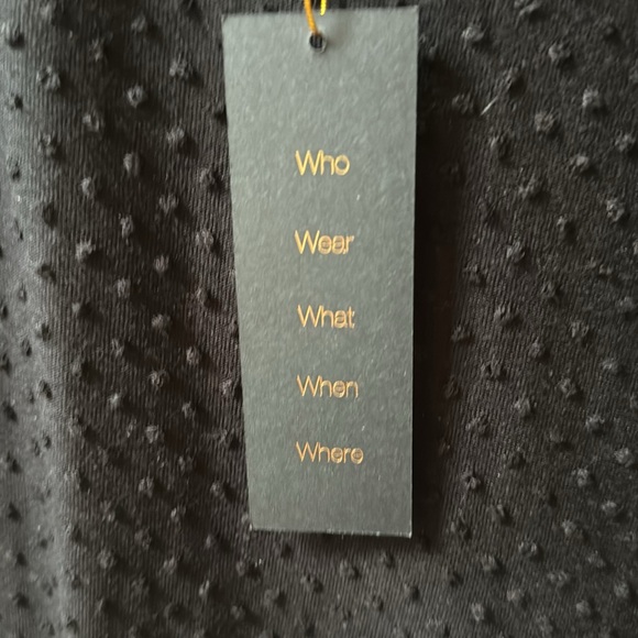 W5 ladies top black new with tags - Picture 2 of 3